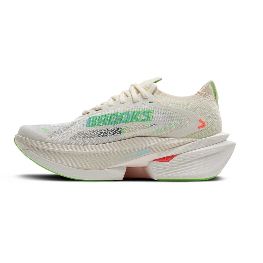 Men's Hyperion Max 3 Running Shoe - Coconut/Green Gecko/Pink Clay - Regular (D)