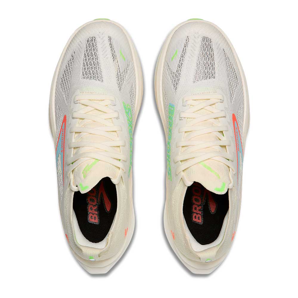 Men's Hyperion Max 3 Running Shoe - Coconut/Green Gecko/Pink Clay - Regular (D)