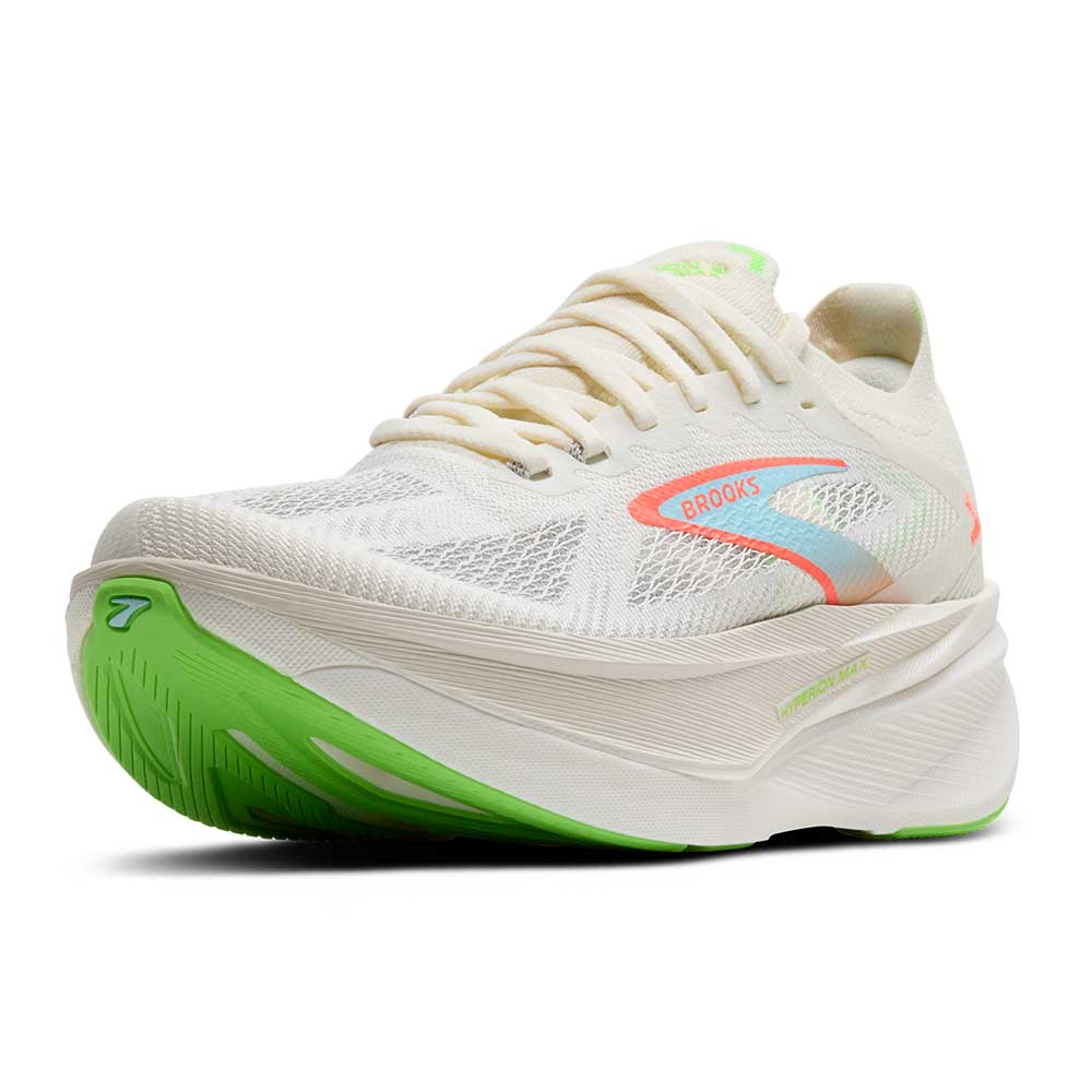 Men's Hyperion Max 3 Running Shoe - Coconut/Green Gecko/Pink Clay - Regular (D)