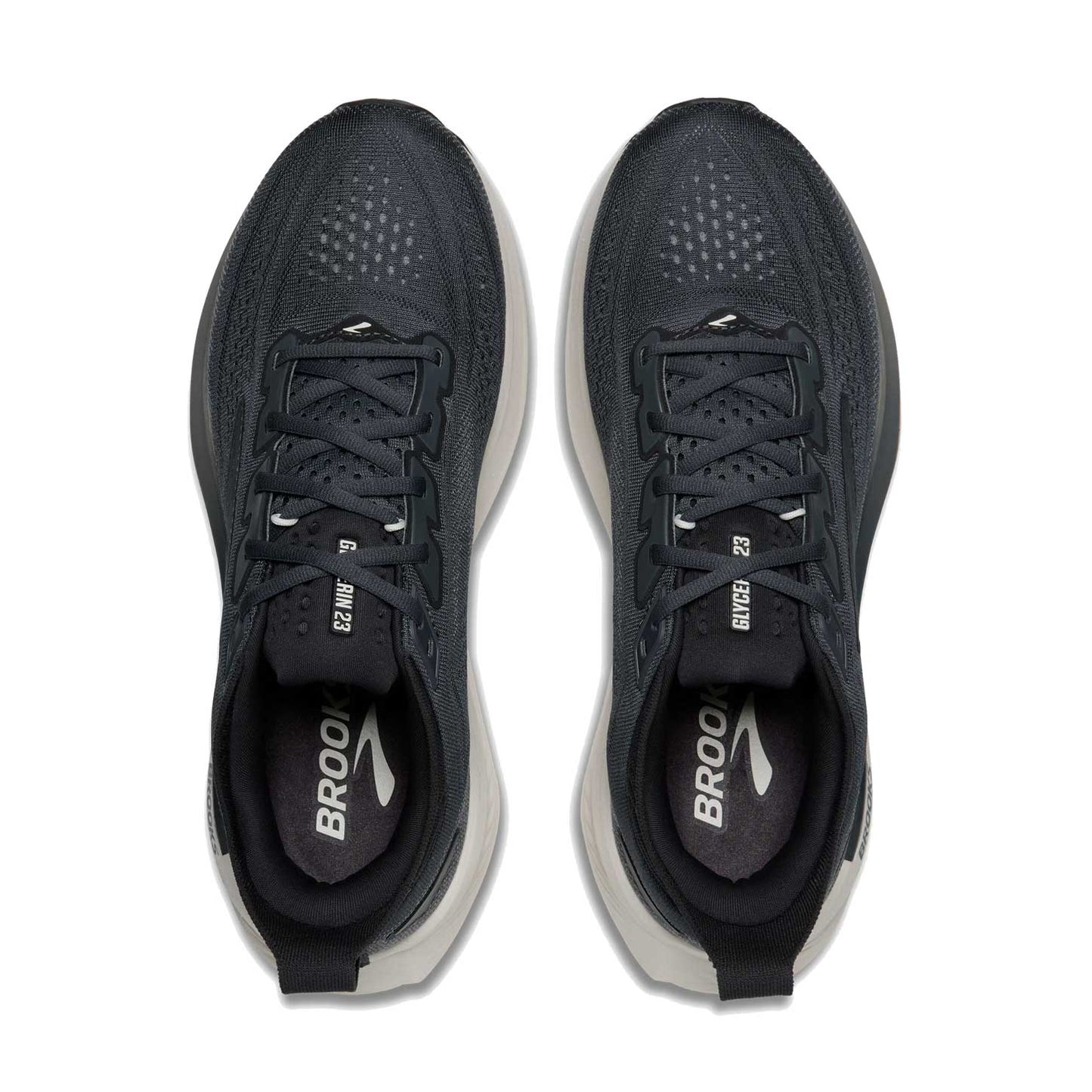 Men's Glycerin 23 Running Shoe - Turbulence/Ebony/Clear - Regular (D)