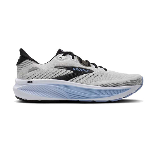 Men's Ghost 18 Running Shoe - White/Black/Open Air - (Regular D)
