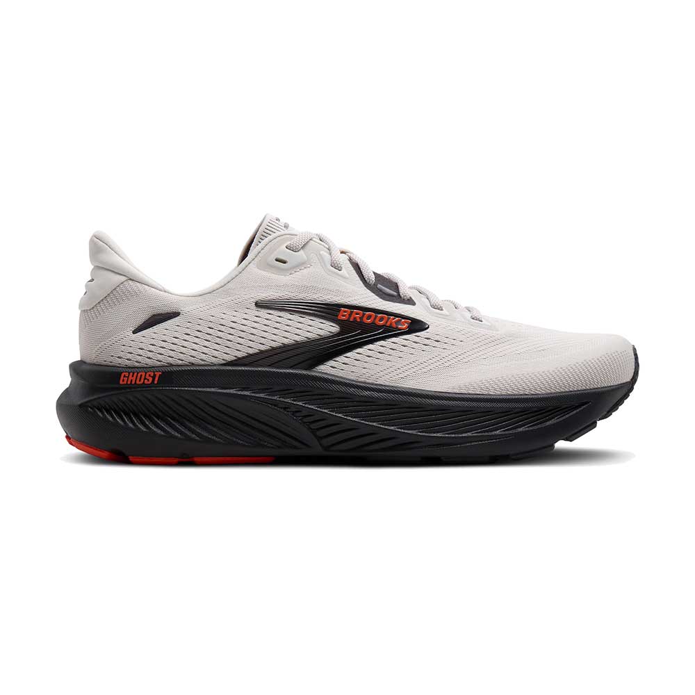 【GHOST】 Men's Ghost 18 Running Shoe - Coconut/Pearl/Tigerlily - Regular (D
