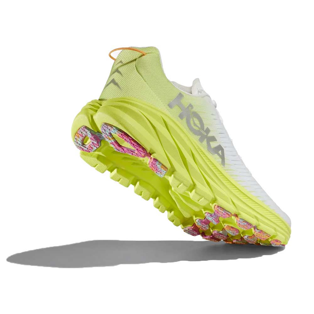 Women's Rincon 3 Running Shoe - White/Citrus Glow - Regular (B)
