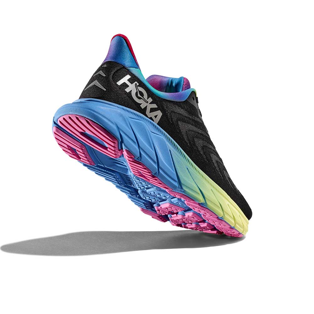 Men's Arahi 6 Running Shoe - Black/Silver - Regular (D)