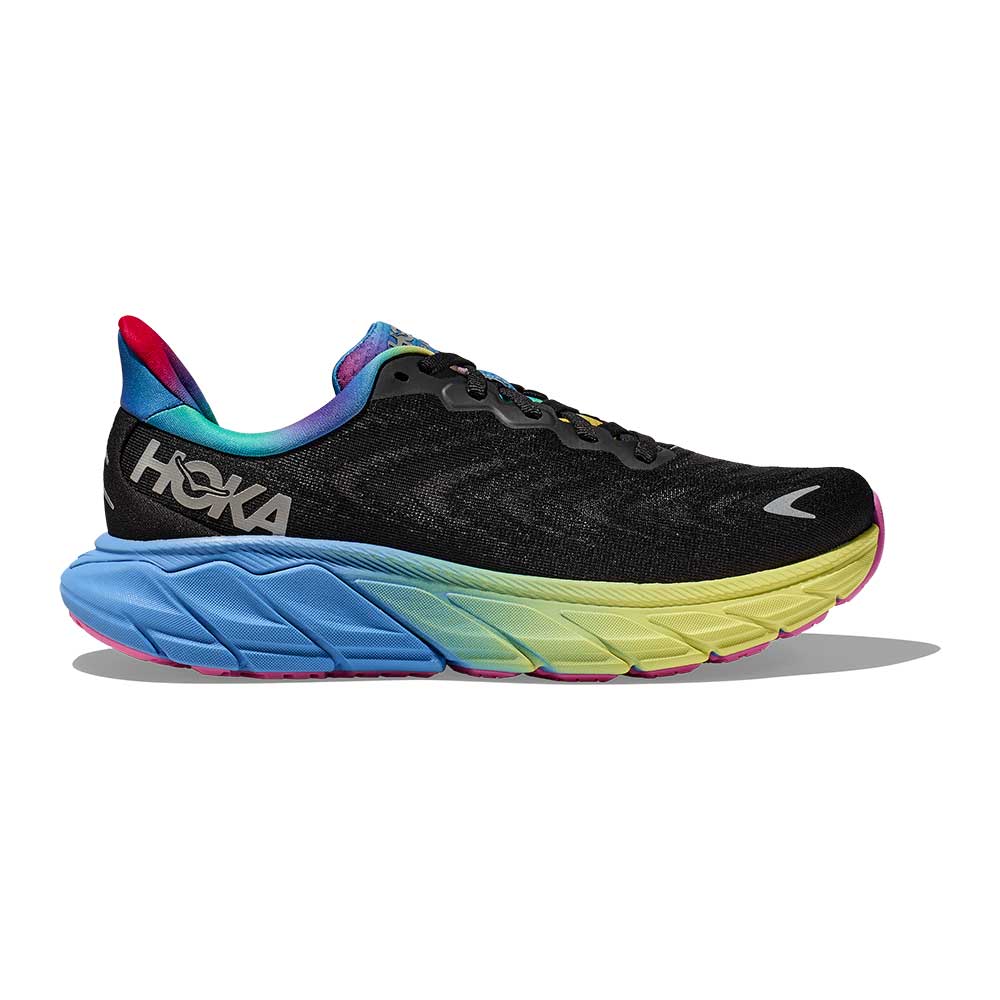 Women's Arahi 6 Running Shoe - Black/Silver - Regular (B)