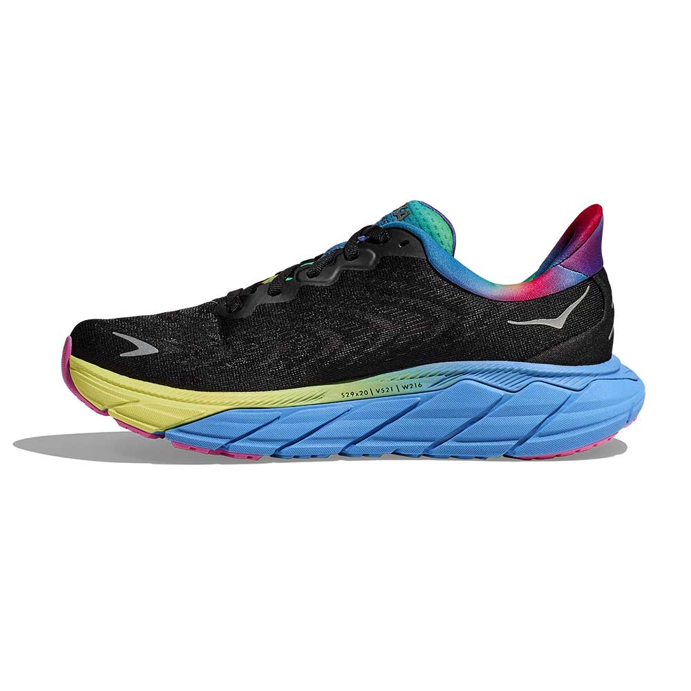 Women's Arahi 6 Running Shoe - Black/Silver - Regular (B)