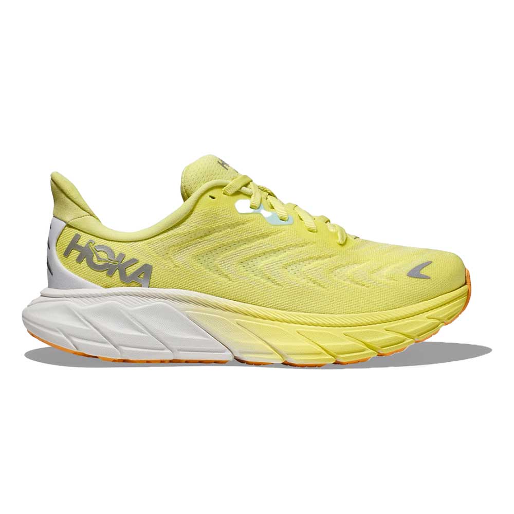 Women's Arahi 6 Running Shoe - Citrus Glow/White - Regular (B)