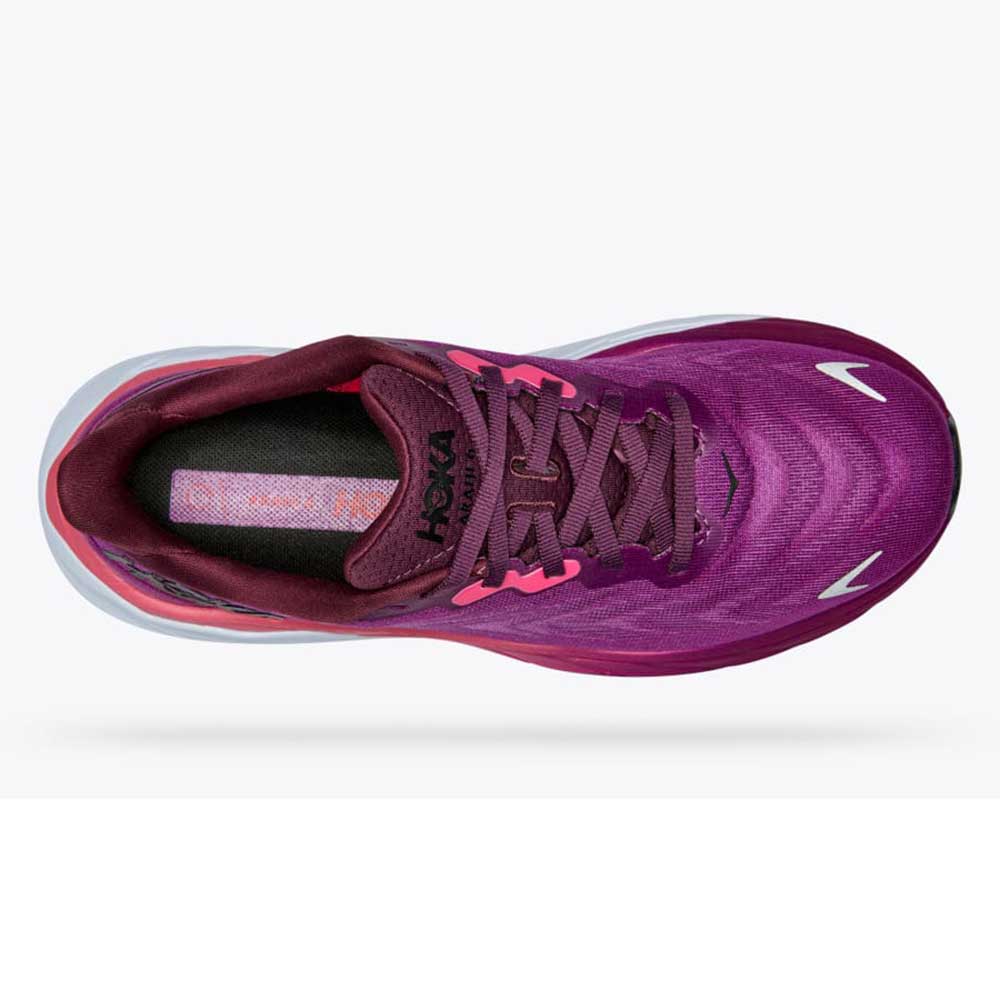 Women's Arahi 6 Running Shoe - Grape Wine/Beautyberry- Regular (B)
