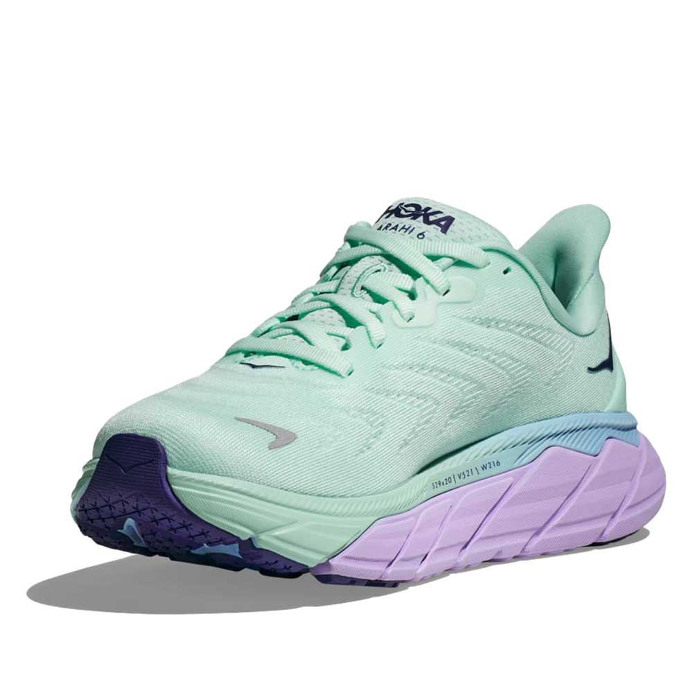 Women's Arahi 6 Running Shoe - Sunlit Ocean/Lilac Mist - Regular (B)