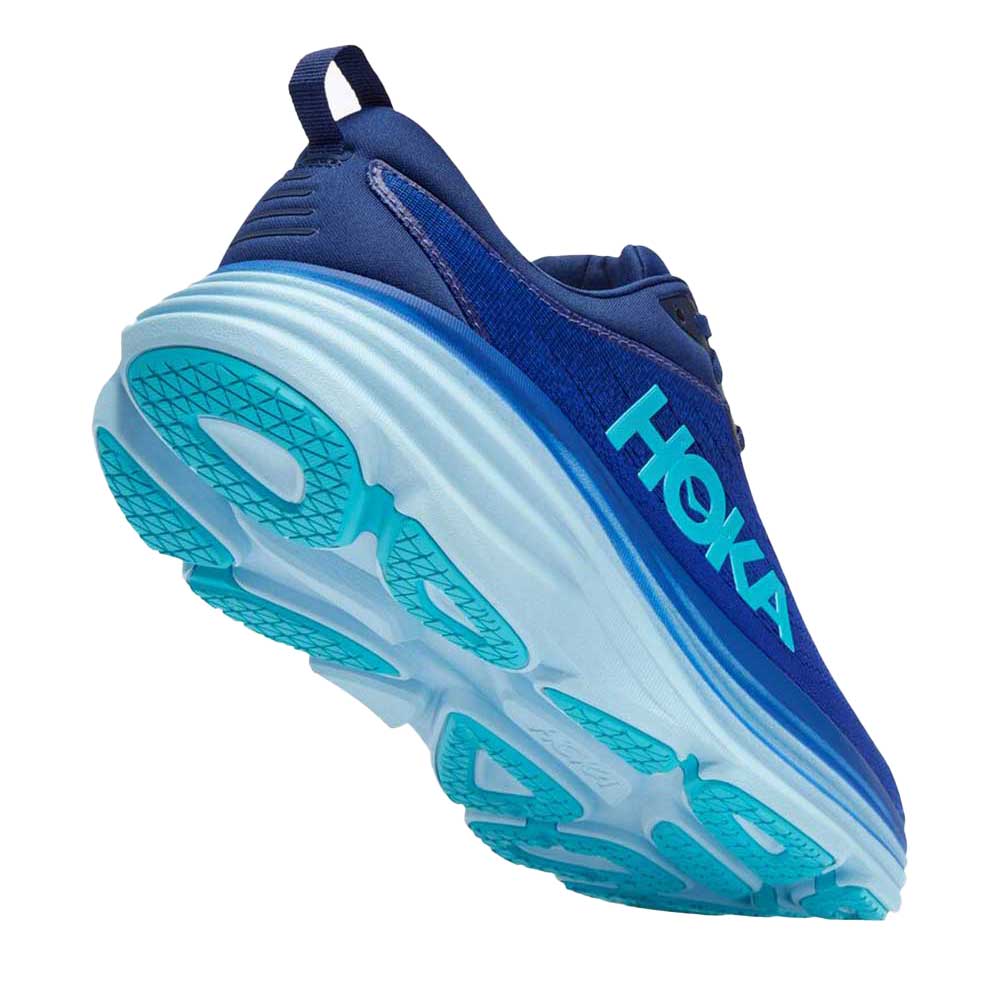Men's Bondi 8 Running Shoe - Bellwether Blue/Bluing - Regular (D)