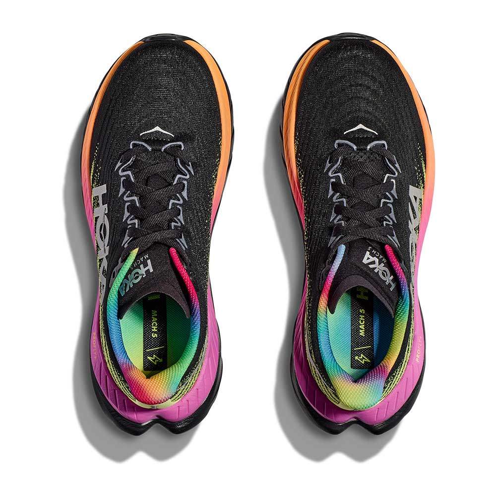 Women's Mach 5 Running Shoe - Black/Multi - Regular (B)
