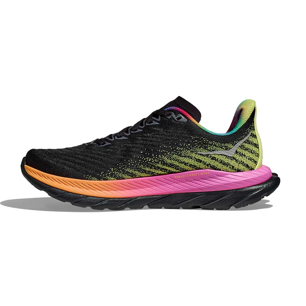 Women's Mach 5 Running Shoe - Black/Multi - Regular (B)