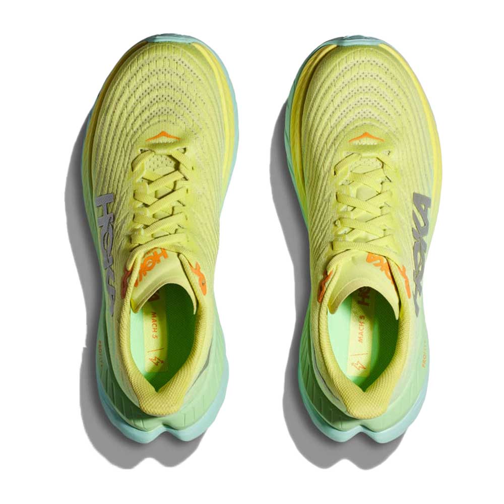 Women's Mach 5 Running Shoe - Citrus Glow/Lime Glow - Regular (B)