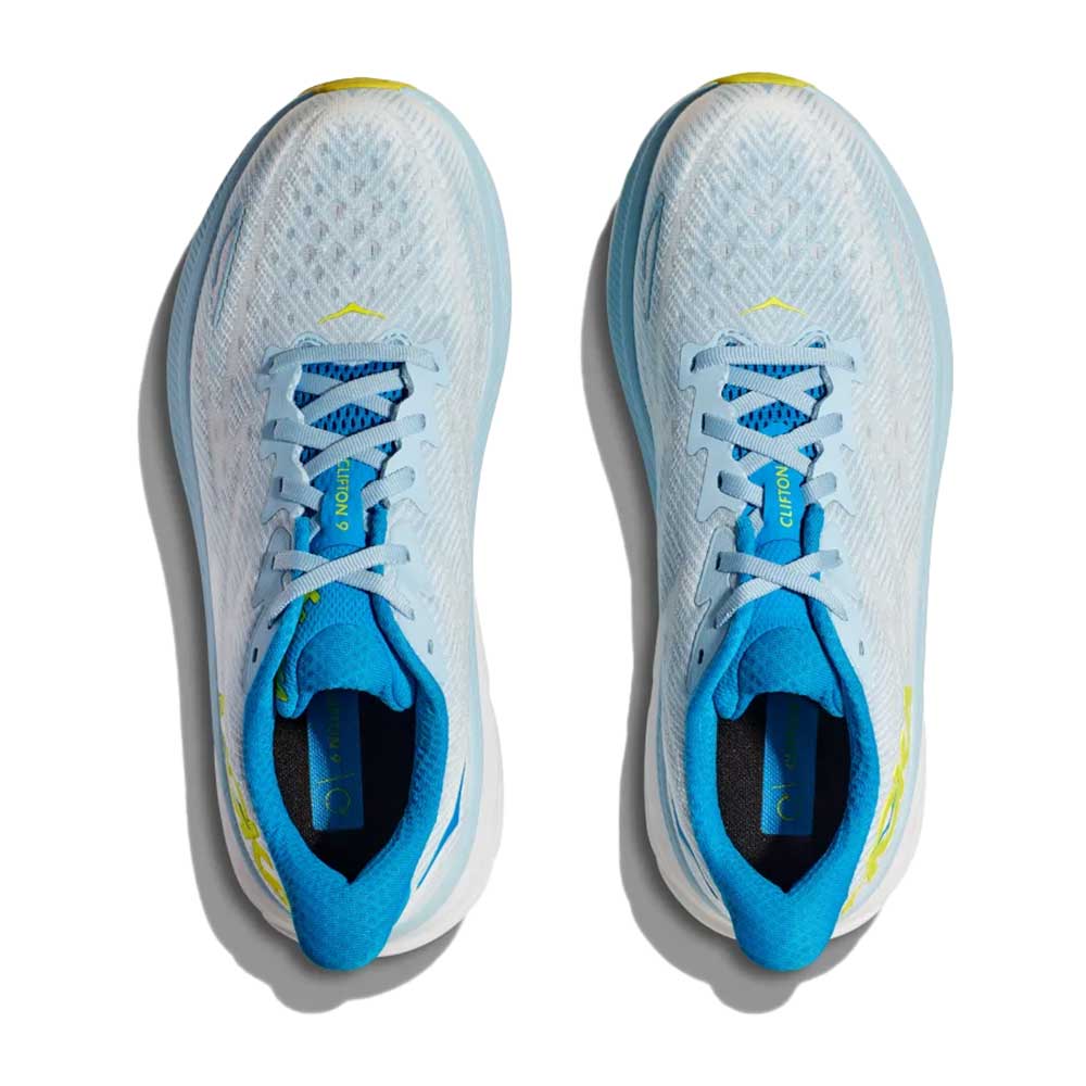 Men's Clifton 9 Running Shoe - Ice Water/Evening Primrose - Regular (D)