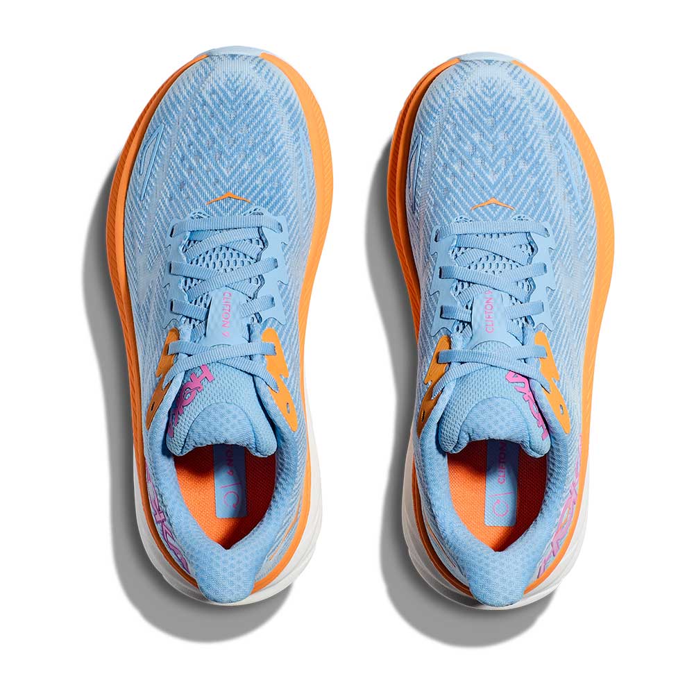 Women's Clifton 9 Running Shoe - Airy Blue/Ice Water - Regular (B)