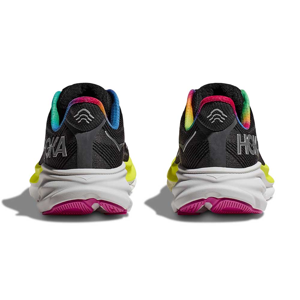 Women's Clifton 9 Running Shoe - Black/All Aboard - Regular (B)