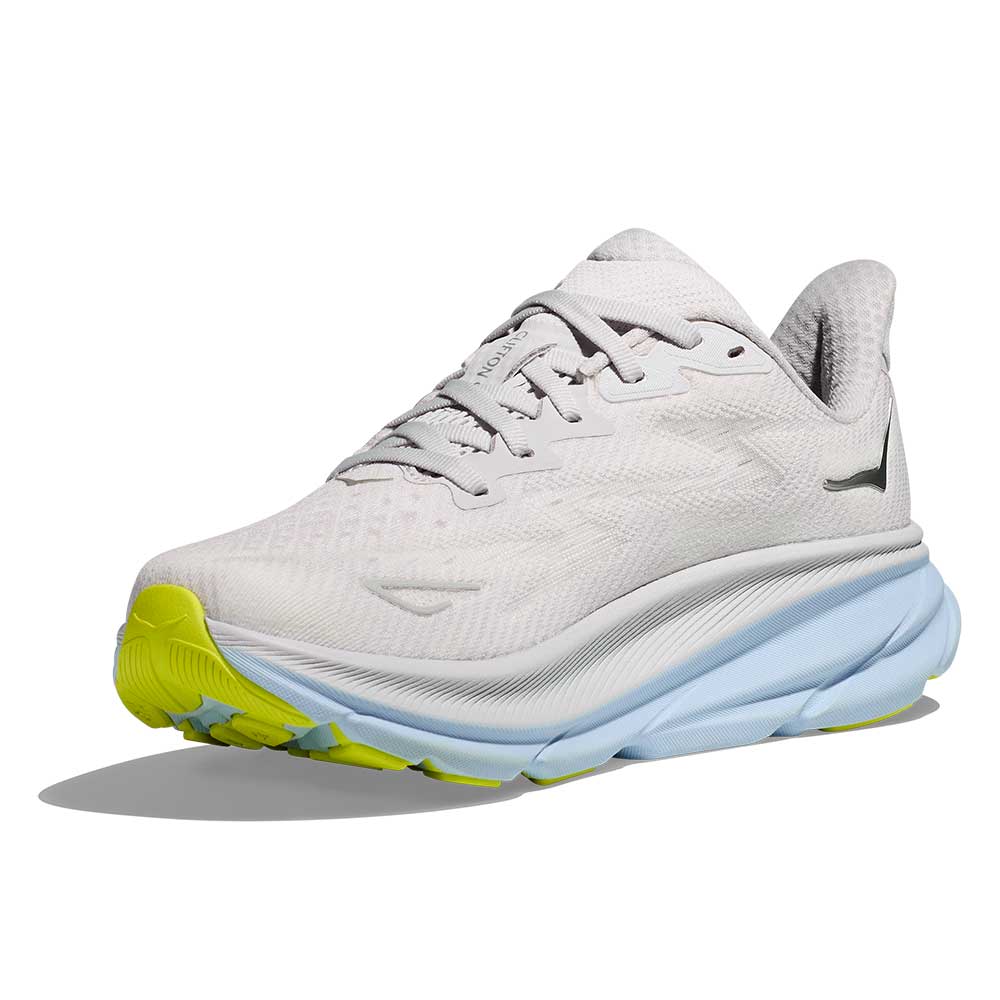 Women's Clifton 9 Running Shoe - Nimbus Cloud/Ice Water -  Wide (D)