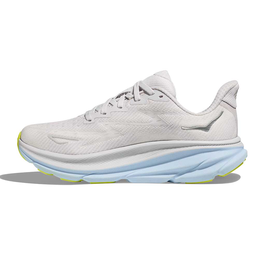 Women's Clifton 9 Running Shoe - Nimbus Cloud/Ice Water -  Wide (D)