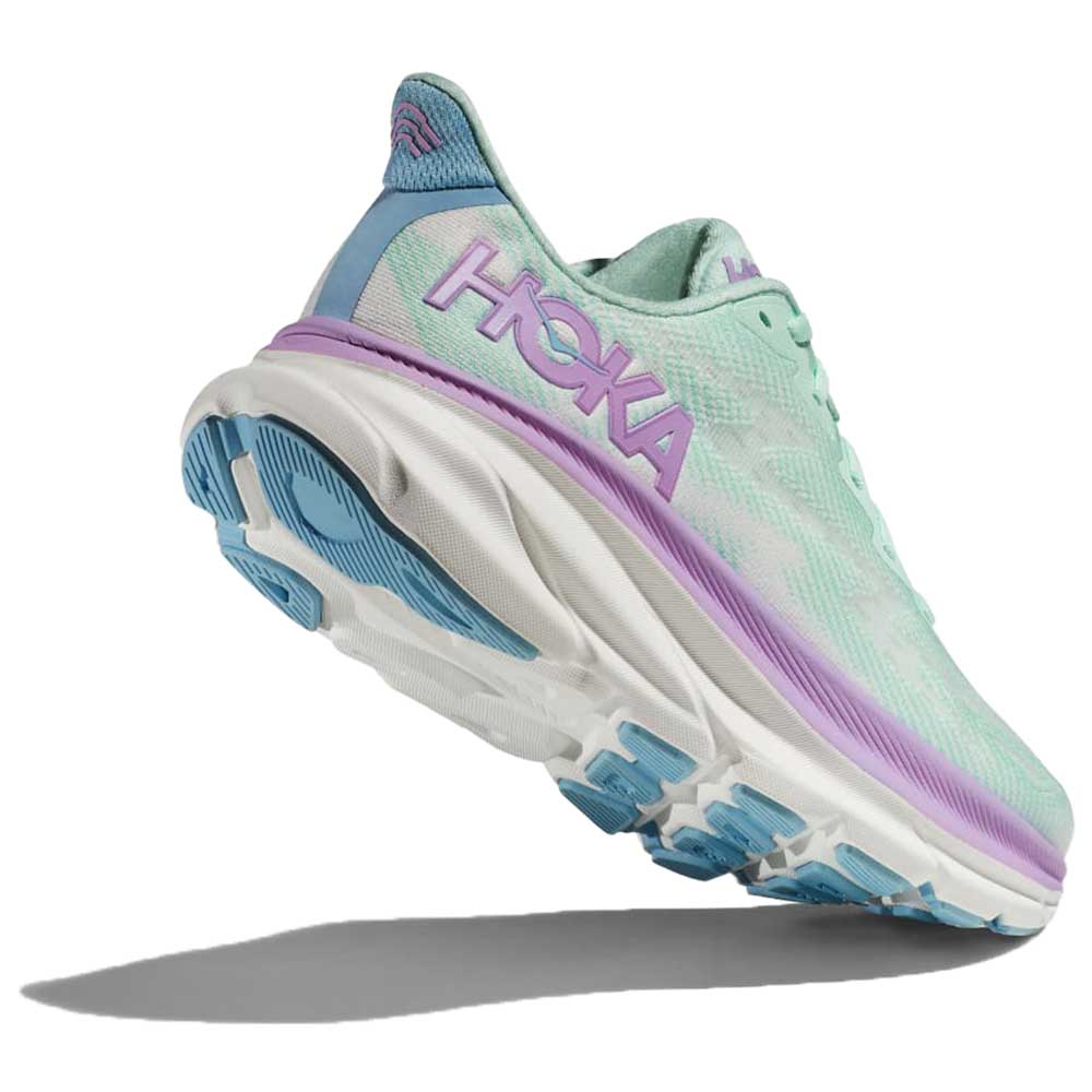 Women's Clifton 9 Running Shoe - Sunlit Ocean/Lilac Mist - Regular (B)