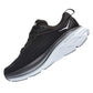 Women's Bondi 8 Running Shoe - Black/White- Wide (D)