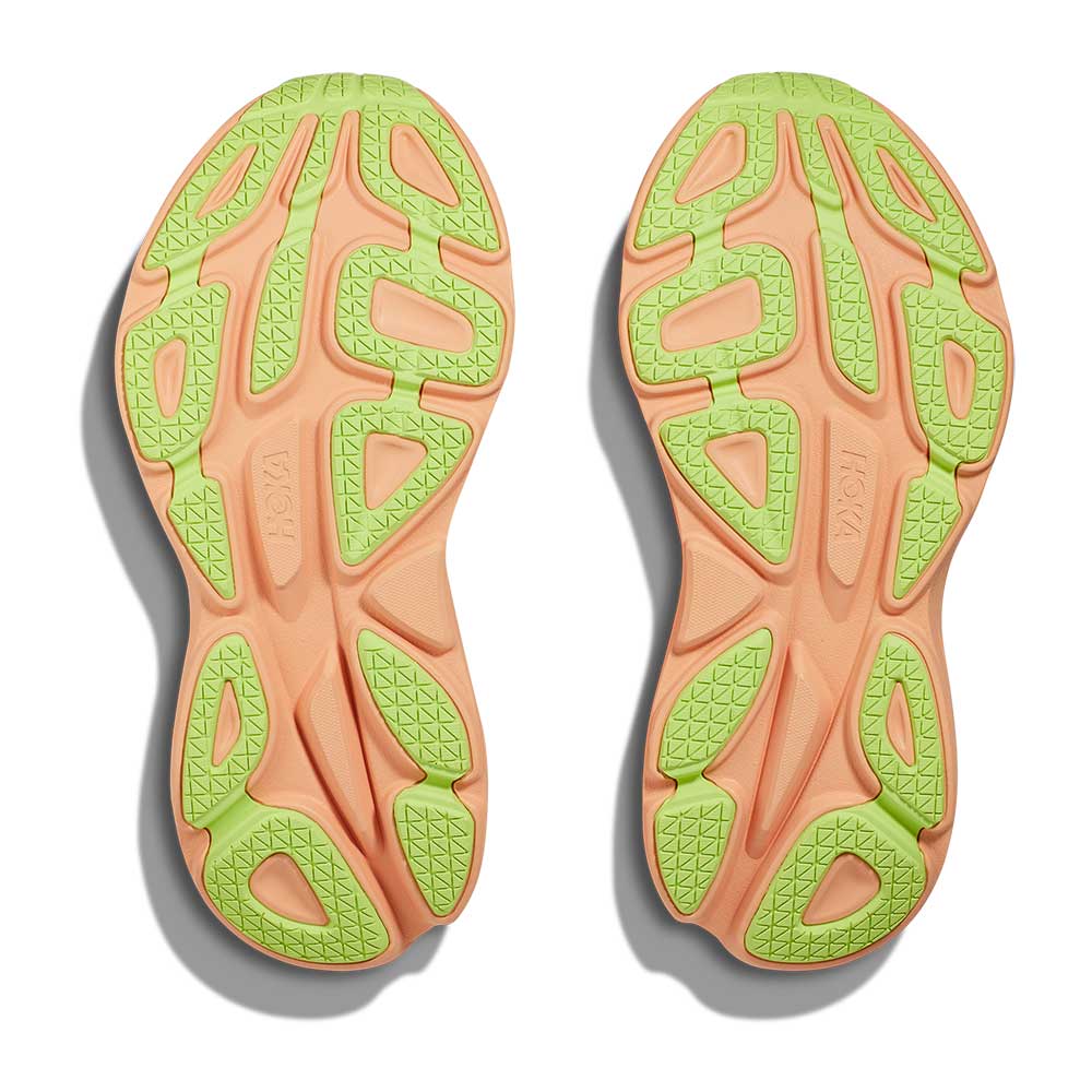 Women's Bondi 8 Running Shoe - Coral/Papaya - Regular (B)