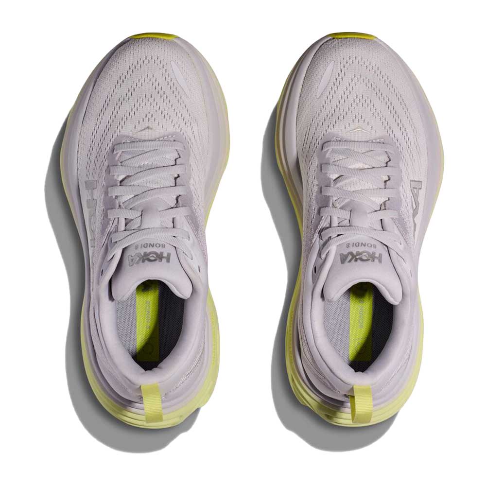 Women's Bondi 8 Running Shoe - Nimbus Cloud/Luminary Green - Regular (B)