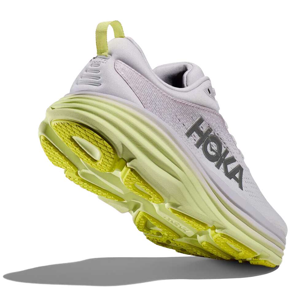 Women's Bondi 8 Running Shoe - Nimbus Cloud/Luminary Green - Regular (B)