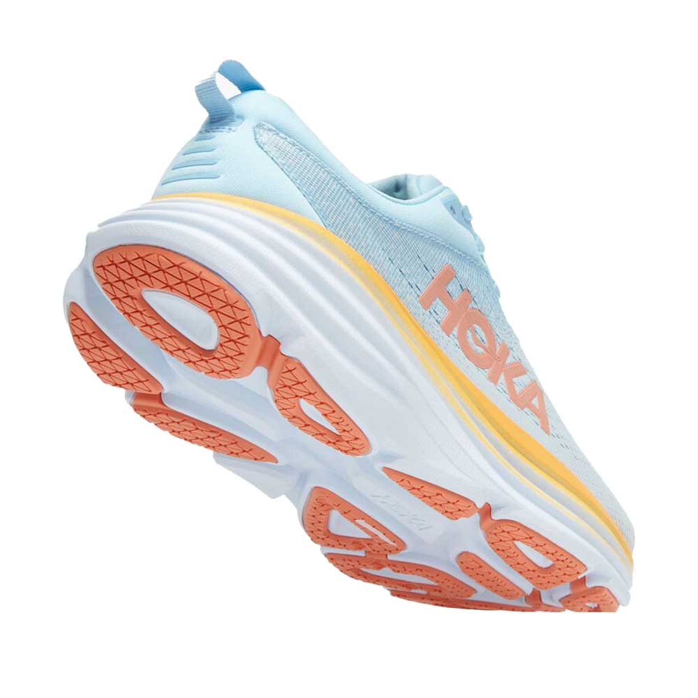 Women's Bondi 8 Running Shoe- Summer Song/Country Air- Regular (B)