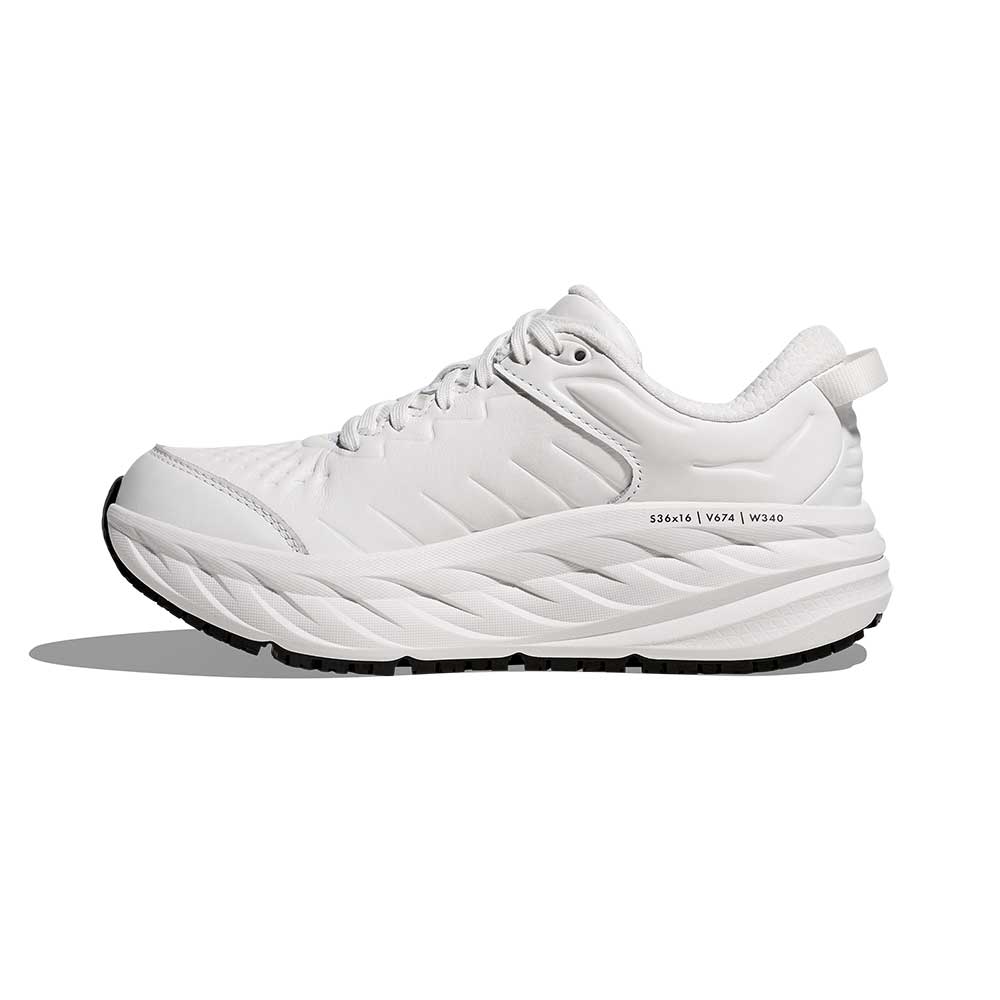 Women's Bondi SR Running Shoe - Frost/Frost - Wide (D)