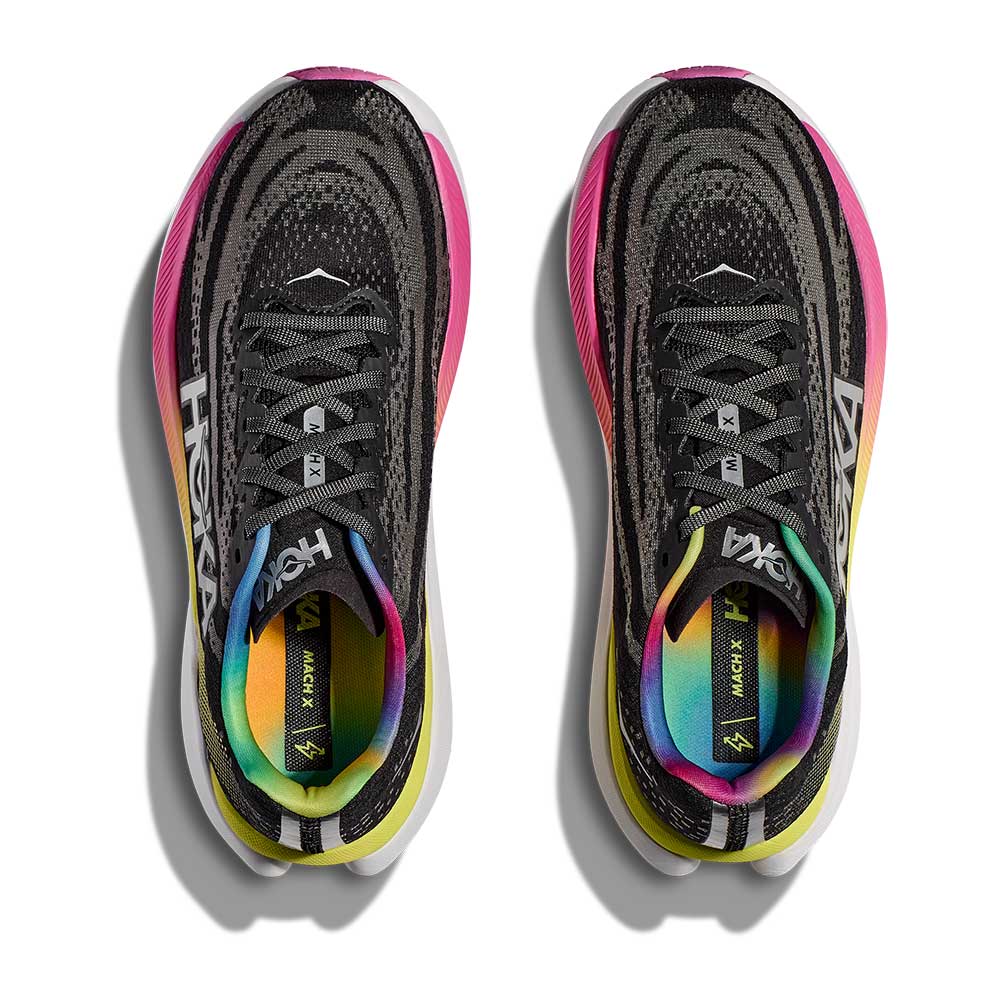 Men's Mach X Running Shoe - Black/Silver - Regular (D)