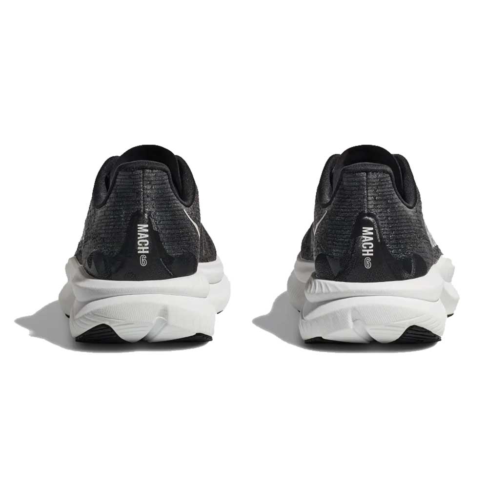 Youth Mach 6 Running Shoe - Black/White - Regular (M)
