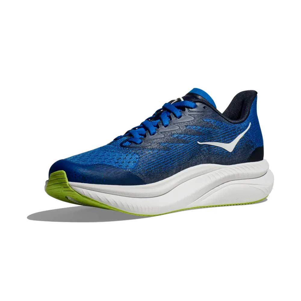 Youth Mach 6 Running Shoe - Electric Cobalt/Varsity Navy - Regular (M)