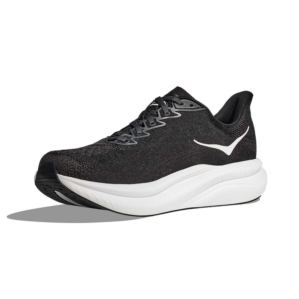 Men's Mach 6 Running Shoe - Black/White - Regular (D)