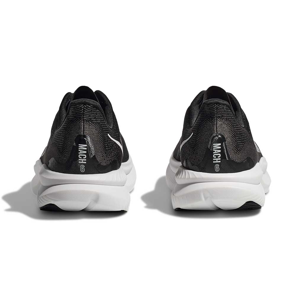 Women's Mach 6 Running Shoe - Black/White - Regular (B)