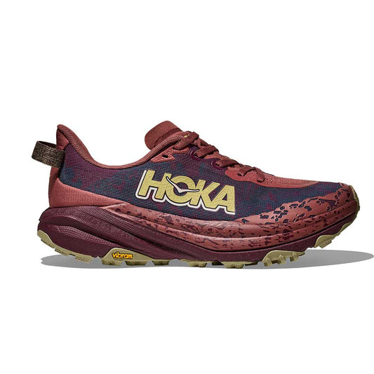 Women's Speedgoat 6 Trail Running Shoe - Rouge/Black Cherry - Regular (B)