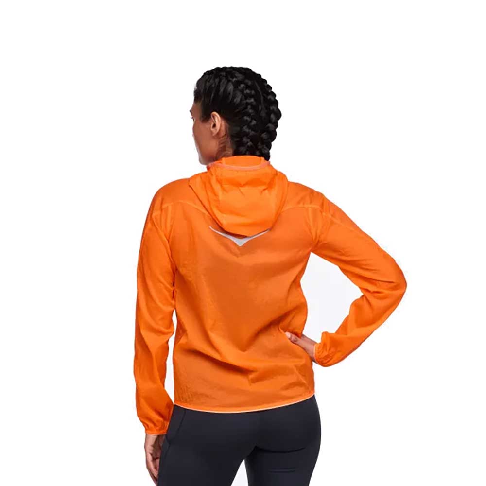 Women's Skyflow Jacket Viz - Electric Tangerine