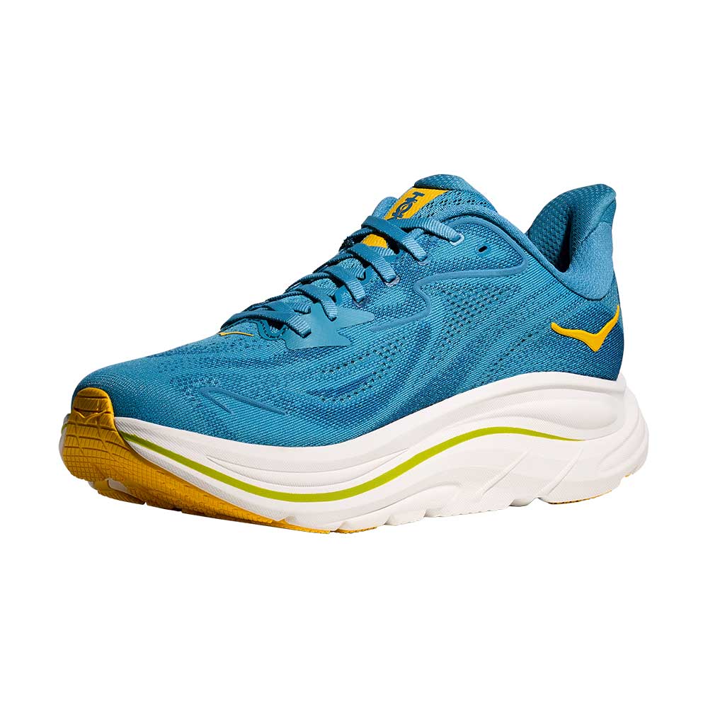Men's Clifton 10 Running Shoe - Alpine Blue/Foggy Night - Regular (D)