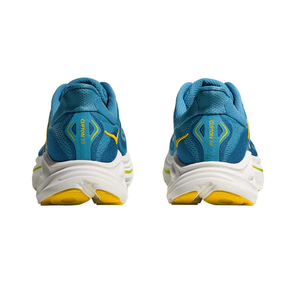 Men's Clifton 10 Running Shoe - Alpine Blue/Foggy Night - Regular (D)