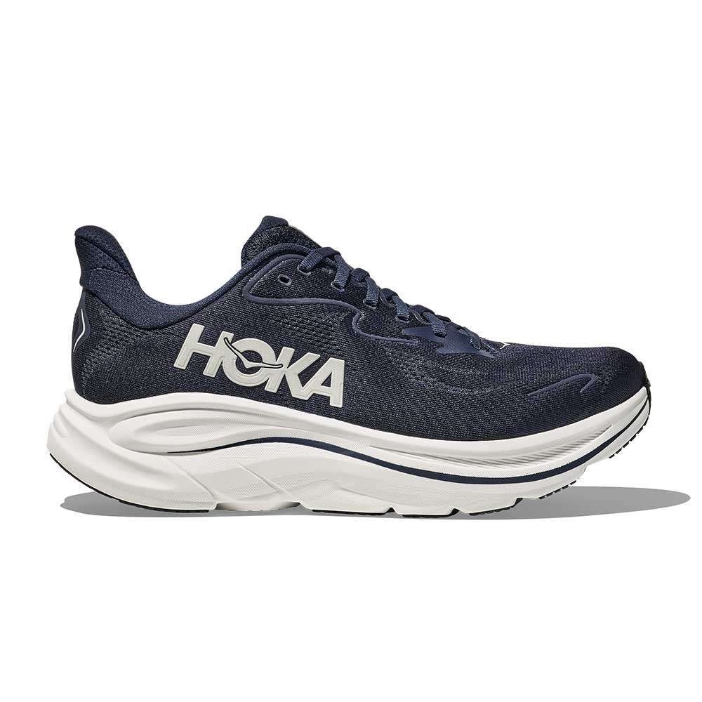 Men's Clifton 10 Running Shoe - Navy/White - Regular (D)