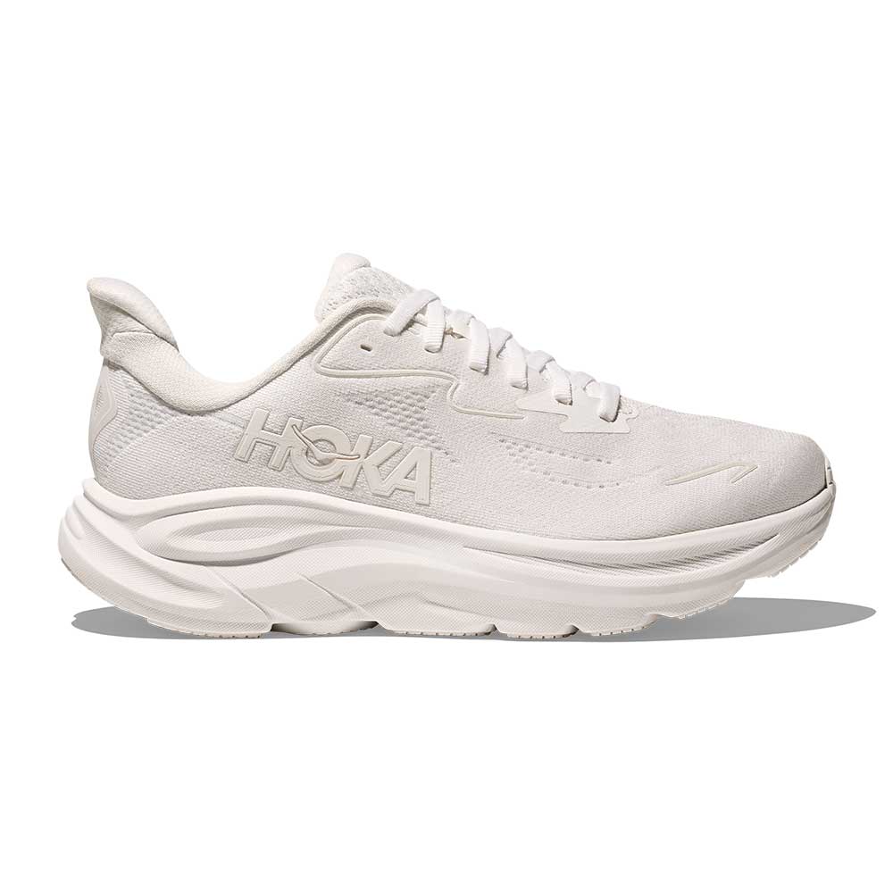 Women's Clifton 10 Running Shoe - White/White - Regular (B)