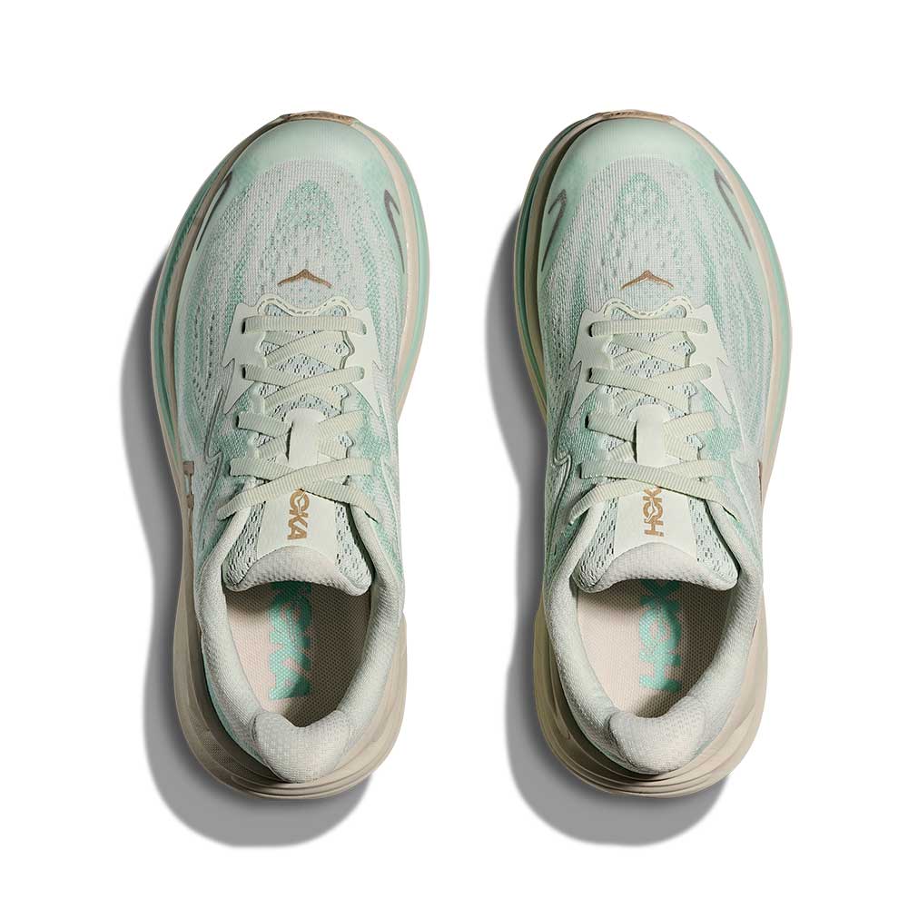 Youth Clifton 10 Running Shoe - Sea Glass/Truffle Salt - Regular (D)