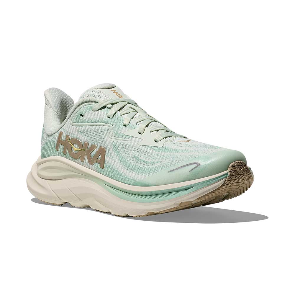 Youth Clifton 10 Running Shoe - Sea Glass/Truffle Salt - Regular (D)