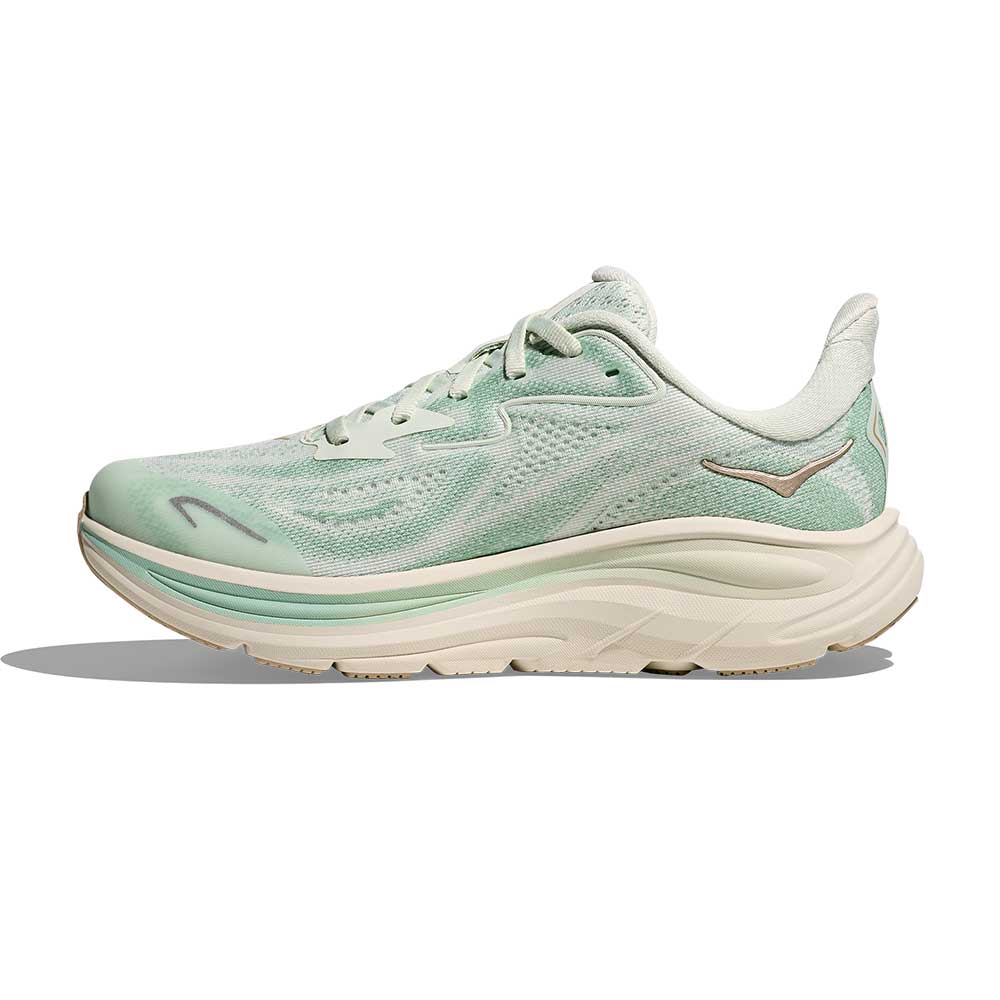 Youth Clifton 10 Running Shoe - Sea Glass/Truffle Salt - Regular (D)