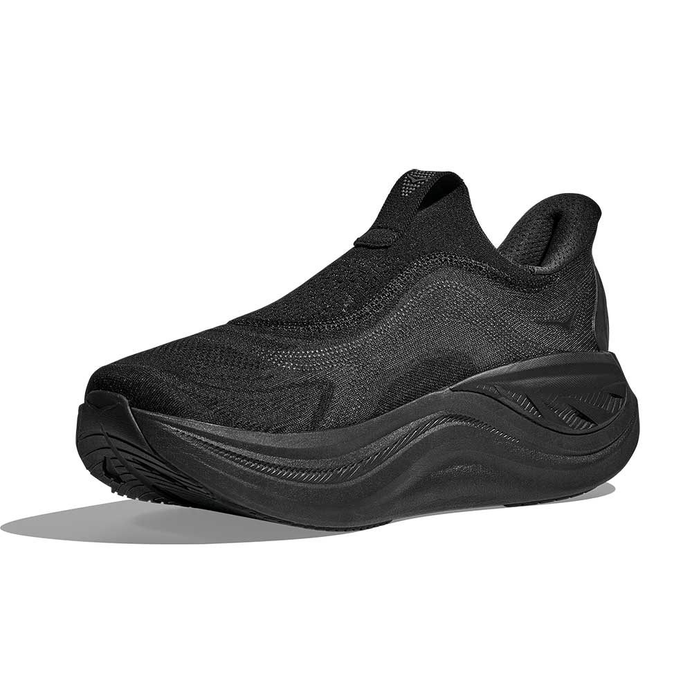 Men's Skyward Laceless Runing Shoe - Black/Black - Regular (D)