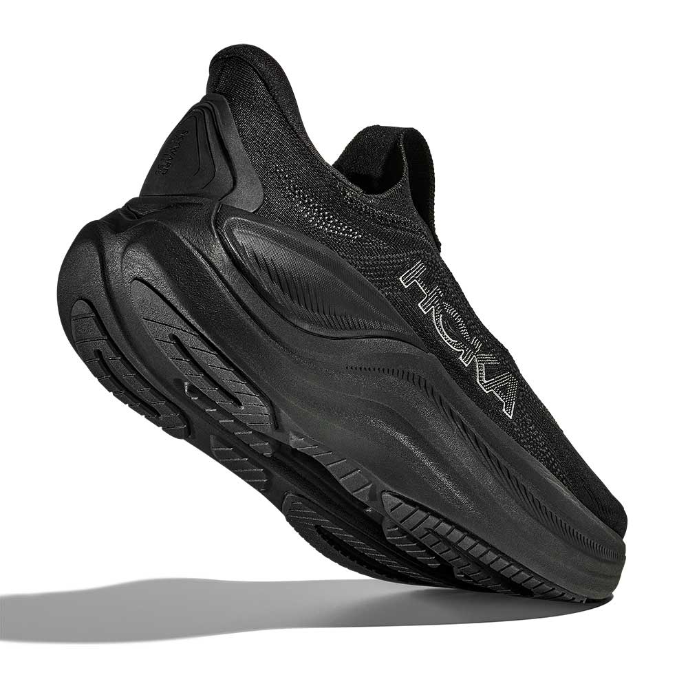 Women's Skyward Laceless Running Shoe - Black/Black - Regular (B)