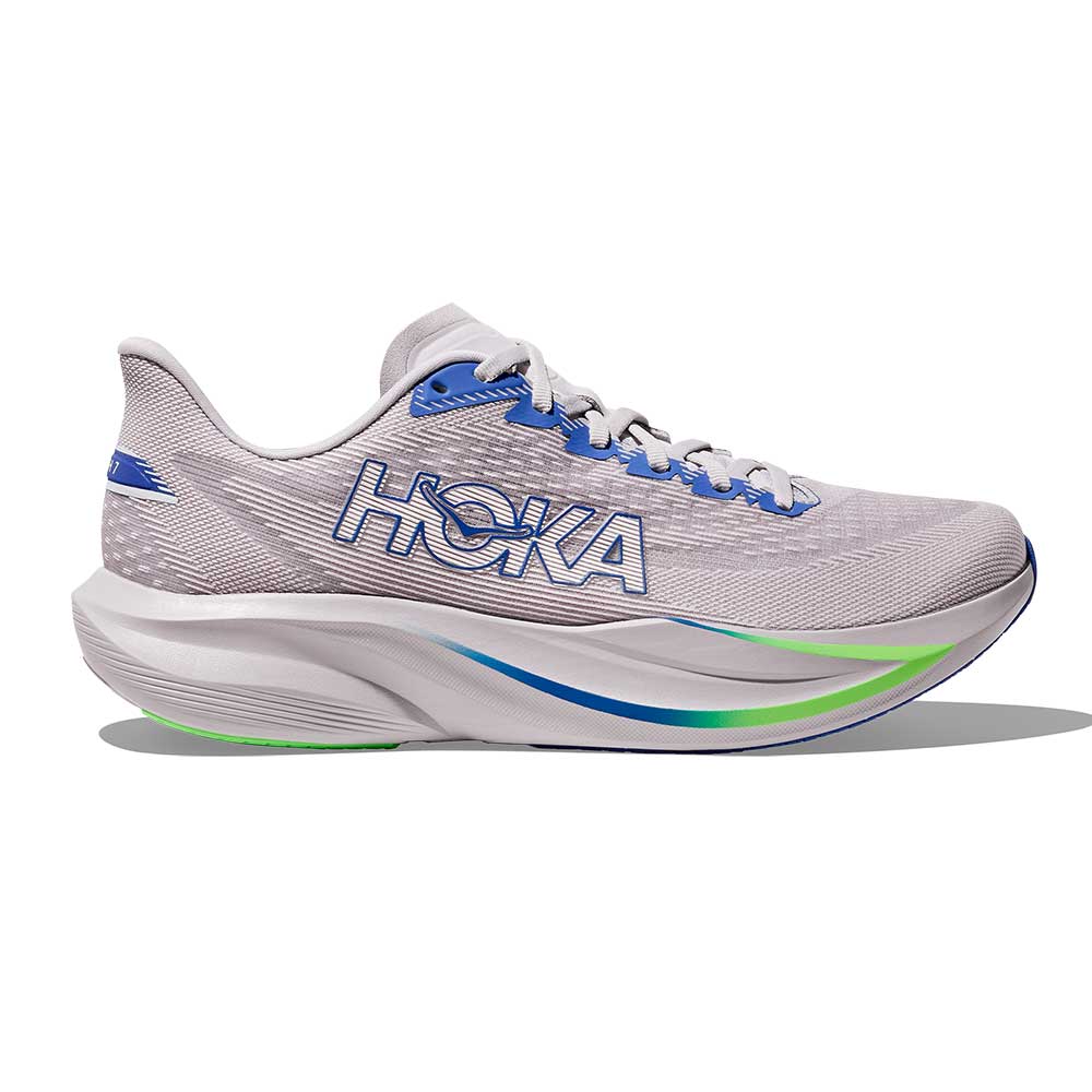 Men's Mach 7 Running Shoe - Ash Grey/Cobalt Blue - Regular (D