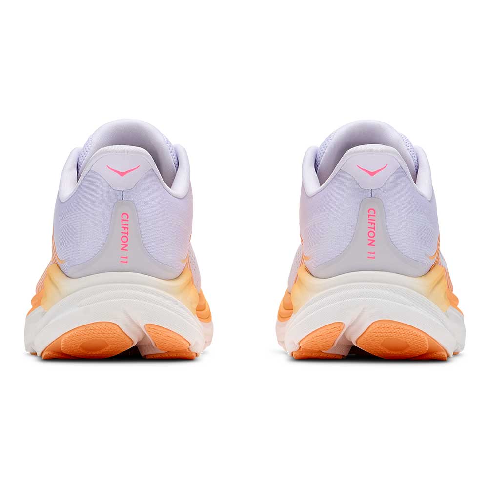 Women's Clifton 11 - Cold Plunge Blue/Neon Mango - Regular (B)