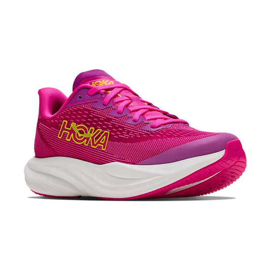 Youth Mach 7 Running Shoe - Fuchsia/Neon Dragonfruit - Regular (D)