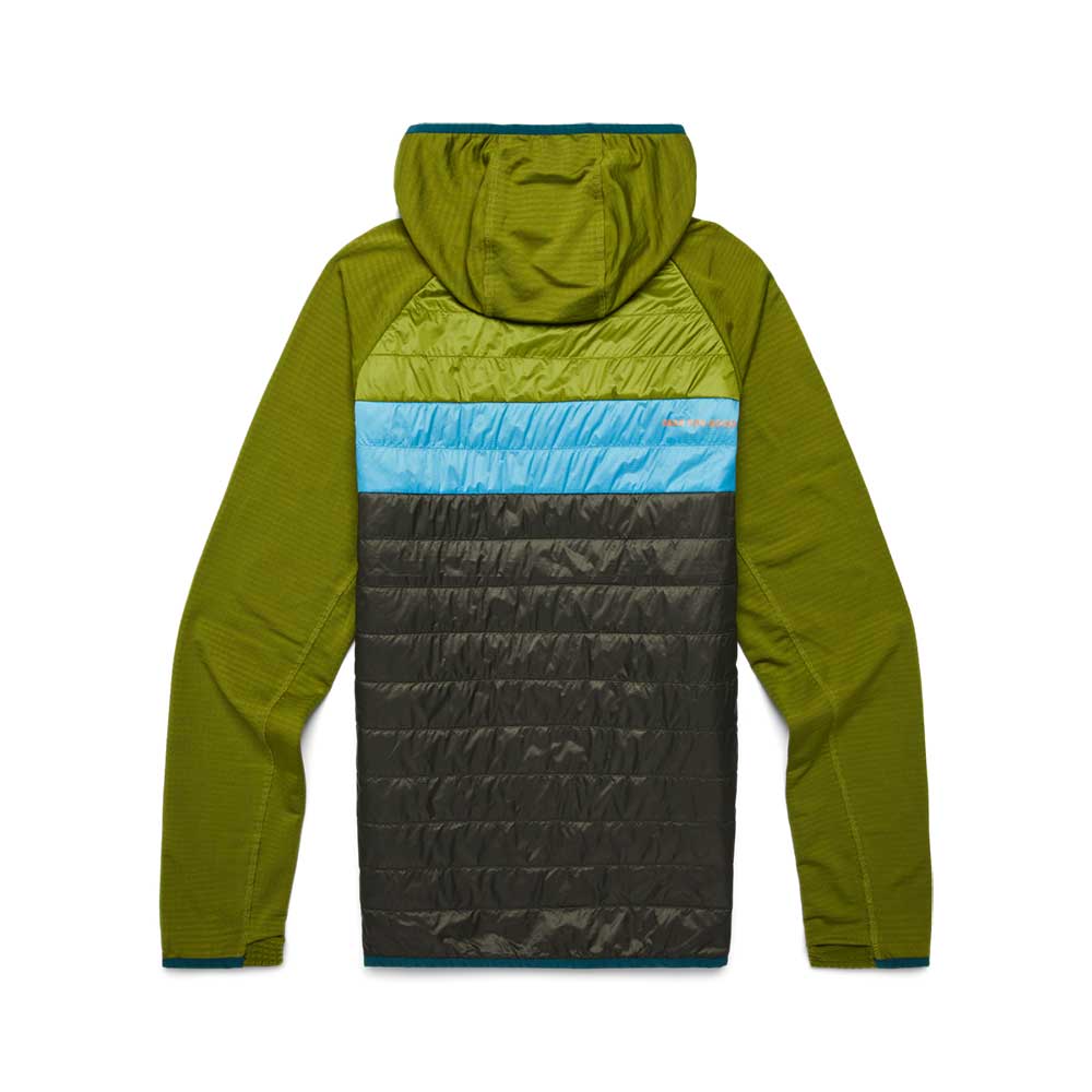 Men's Capa Hybrid Insulated Hooded Jacket - Cedar/Iron