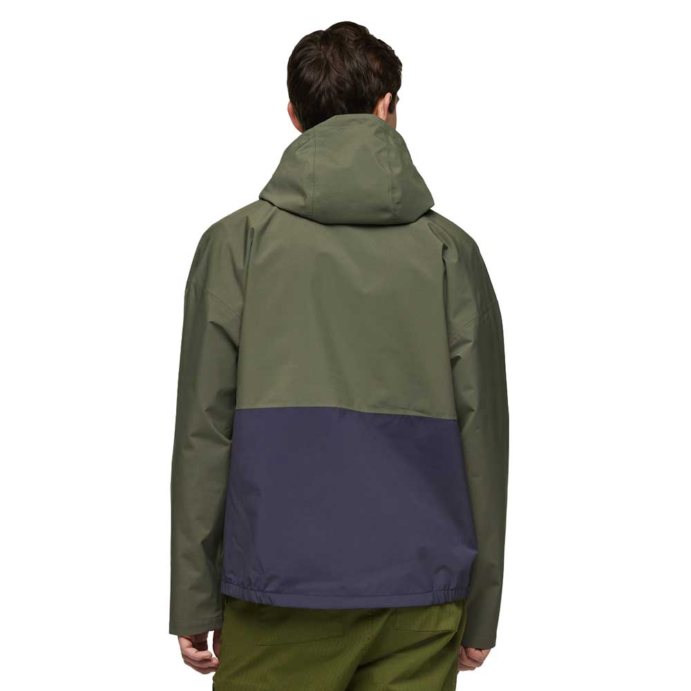 Men's Cielo Rain Jacket - Fatigue and Lemongrass